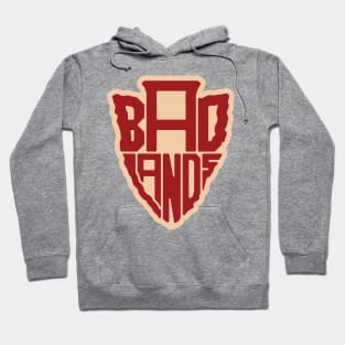 Badlands National Park circle Hoodie